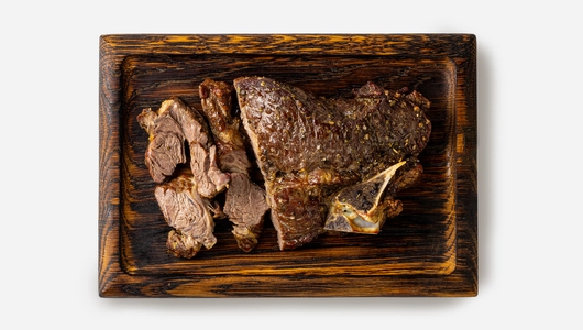 Стейк из корейки говяжий н/к вес.