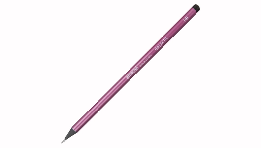 Карандаш чернографитный Attache Selection Galactic HB круглый заточенный в ассортименте 1 шт Карандаш чернографитный Attache Selection Galactic HB круглый заточенный в ассортименте 1 шт