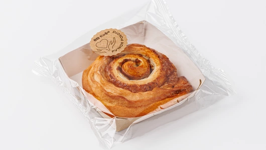 Завиток с корицей, кафе