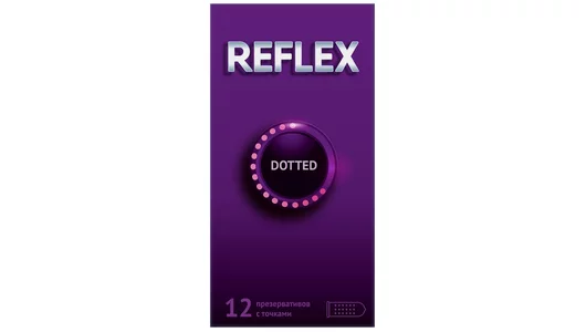 Презервативы Reflex Dotted 12 шт