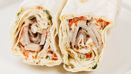 Сэндвич ролл с бужениной запеченной