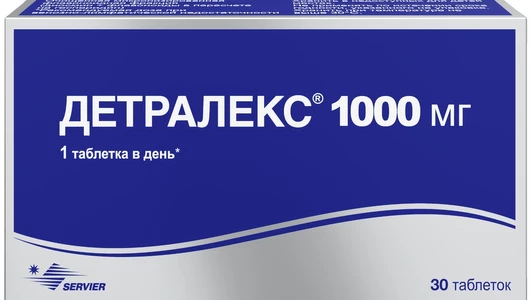 Детралекс таб п/п/об 1000мг 30 шт