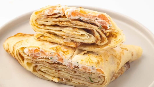 Блин с форелью и творожным сыром, СП шт