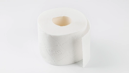 Бумага туалетная 3 слоя белая, 4 рулона