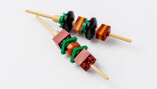 Набор игровой "Яйцо с конструктором: Еда"