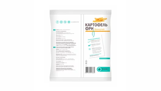 Картофель фри Планета Витаминов волнистый замороженный 750 г Картофель фри Планета Витаминов волнистый замороженный 750 г