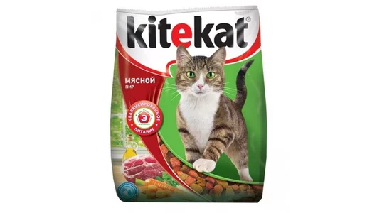 KITEKAT 1,9кг для кошек Мясной пир
