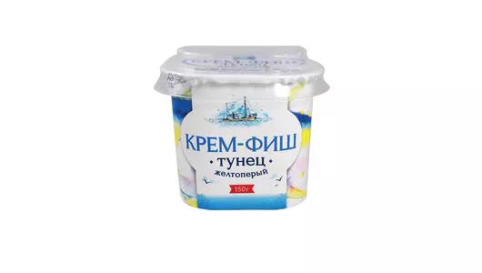 Паста из тунца Крем-фиш желтоперого пастеризованное 150 г