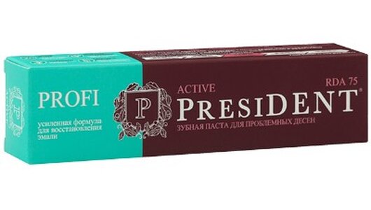 PresiDENT PROFI Active Зубная паста для проблемных десен 50 мл PresiDENT PROFI Active Зубная паста для проблемных десен 50 мл