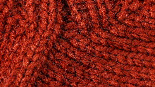 Следки вязаные мужские (цвет терракотовый)