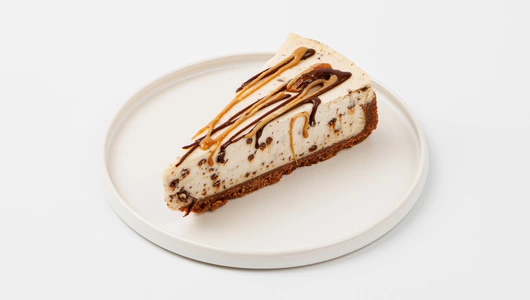 Чизкейк "Пара" с шок. крошкой и клубникой зам. 2 шт