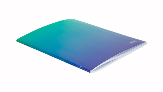 Тетрадь общая Attache Градиент А5 48 листов в клетку на скрепке Бирюза Тетрадь общая Attache Градиент А5 48 листов в клетку на скрепке Бирюза