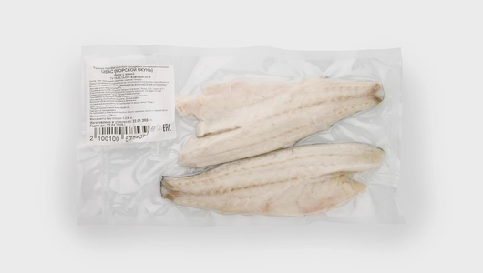 Сибас (Морской окунь) филе зам., 240 г