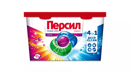 Капсулы для стирки Персил Колор 21 шт