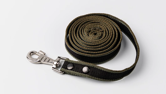 Поводок для собак стропа с карабином Homepet 25 мм, 2 м