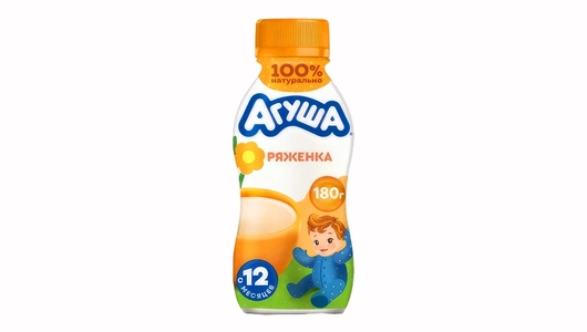 Ряженка Агуша с 12 месяцев 3,2% 180 г Ряженка Агуша с 12 месяцев 3,2% 180 г