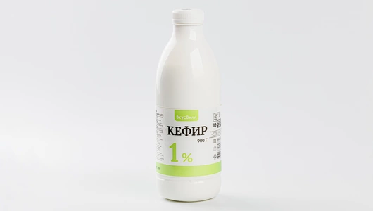 Кефир 1% в бутылке, 900 г Кефир 1% в бутылке, 900 г