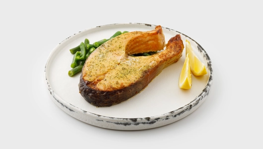 Форель стейк в сливочном соусе с травами зам., 450 г