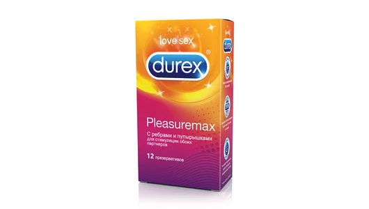 Презервативы Дюрекс/Durex плесуремакс ребристая и точечная структ №12