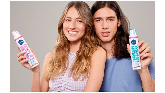 Шампунь сухой для волос Nivea с эффектом объема против жирного блеска 200 мл Шампунь сухой для волос Nivea с эффектом объема против жирного блеска 200 мл