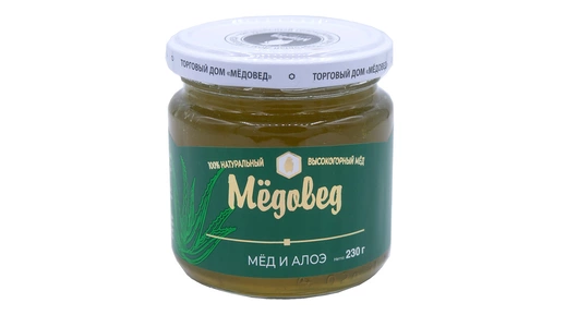 Конфитюр ТД Медовед из алоэ и меда 230 г