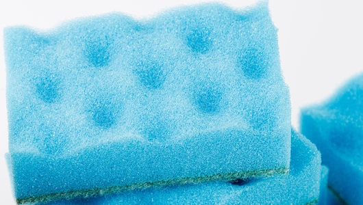 Губки для мытья посуды, 10 шт