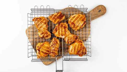 Бескостное мясо бедра цыпленка-бройлера для гриля "Пикантное", зам.