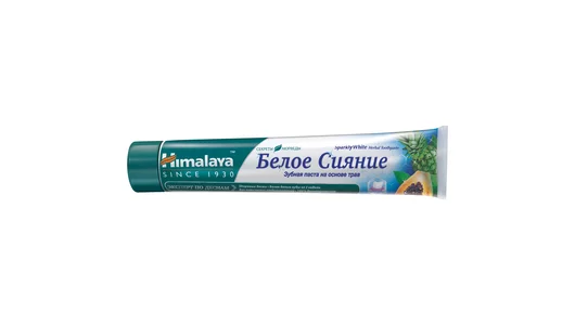 Зубная паста Himalaya Herbals Sparkly White Отбеливающая 75 мл