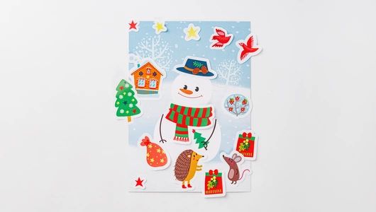 Чемоданчик с развлечениями "Новогодние поделки"