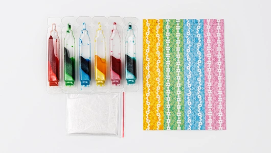 Смеси для&nbsp;окрашивания пищевых продуктов "Перламутровый блеск", 6 цветов