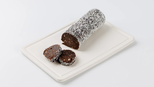 Колбаса шоколадная "Цитрусовая", веган