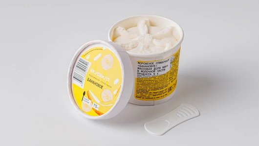 Мороженое сливочное "Банановое"