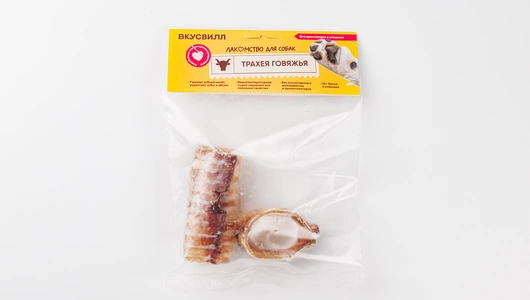 Лакомство для собак "Трахея говяжья", 50 гр