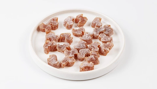 Кусочки из яблок "Фруктовые формы"