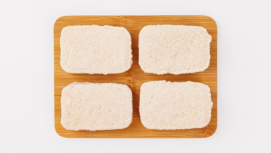 Котлеты из цыпленка-бройлера с сыром моцарелла, зам.