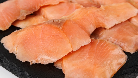 Горбуша слабосоленая ломтики, 100 г