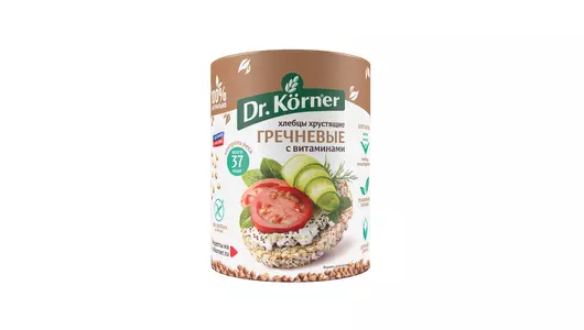 Хлебцы Dr.Korner гречневые с витаминами 100 г