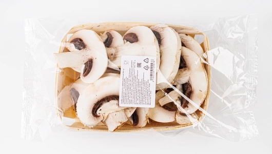 Грибы Шампиньоны нарезанные свежие, 300 г