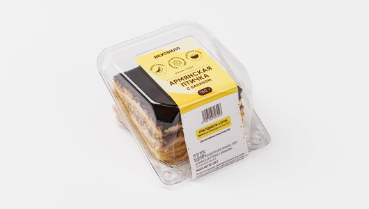 Торт (мини) "Армянская птичка с бананом" Торт (мини) "Армянская птичка с бананом"