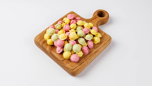 Пельмени микро с индейкой цветные, зам.