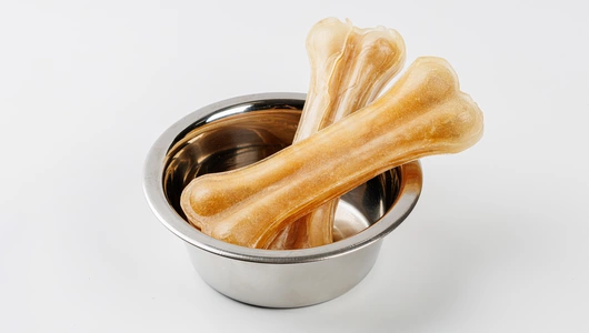 Кость говяжья для чистки зубов собак, М 2 шт.