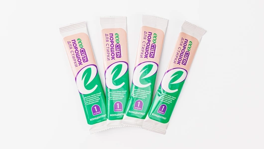 Стиральный порошок 5 в 1 концентрированный 4 шт.