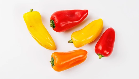 Перчики мини ассорти сладкие, 150 г