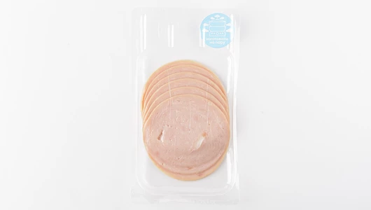 Ветчина из индейки на пару Легкая, нарезка Ветчина из индейки на пару Легкая, нарезка