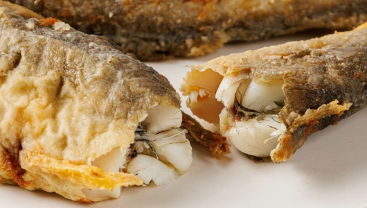 Навага жареная, вес