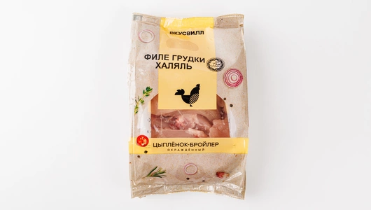 Филе грудки цыпленка-бройлера Халяль Филе грудки цыпленка-бройлера Халяль