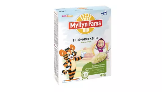 Каша Myllyn Paras Тигренок пшенная б/п 1 мин 400 г