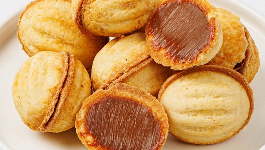 Печенье "Шарики" с варёной сгущёнкой, 185 г