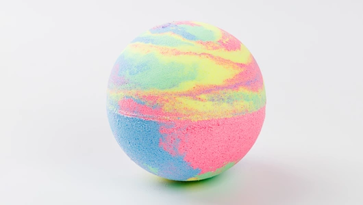 Бомбочка-гейзер для ванны "Сочное манго и арбуз"