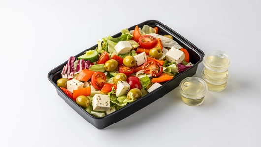 Большая порция салата Греческого Большая порция салата Греческого